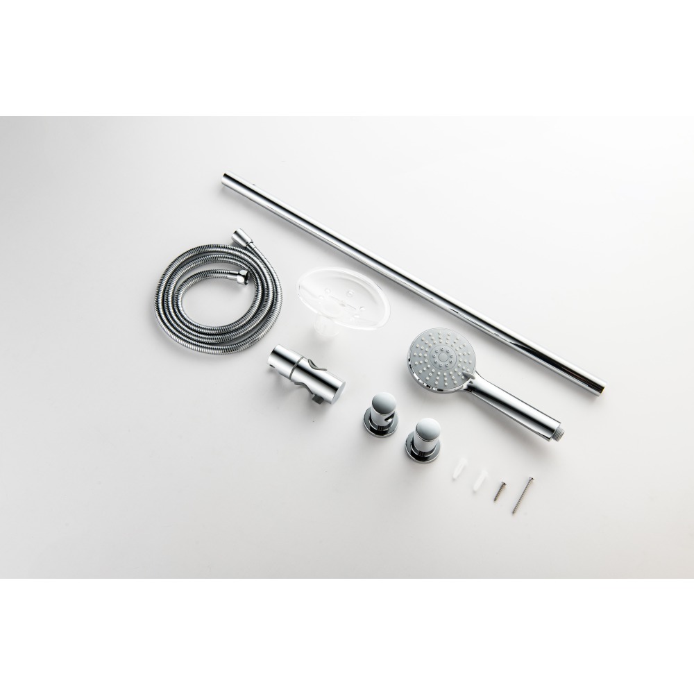 Душевой гарнитур Aquanet Бетта 3jet 65 см хром AQ2013CR