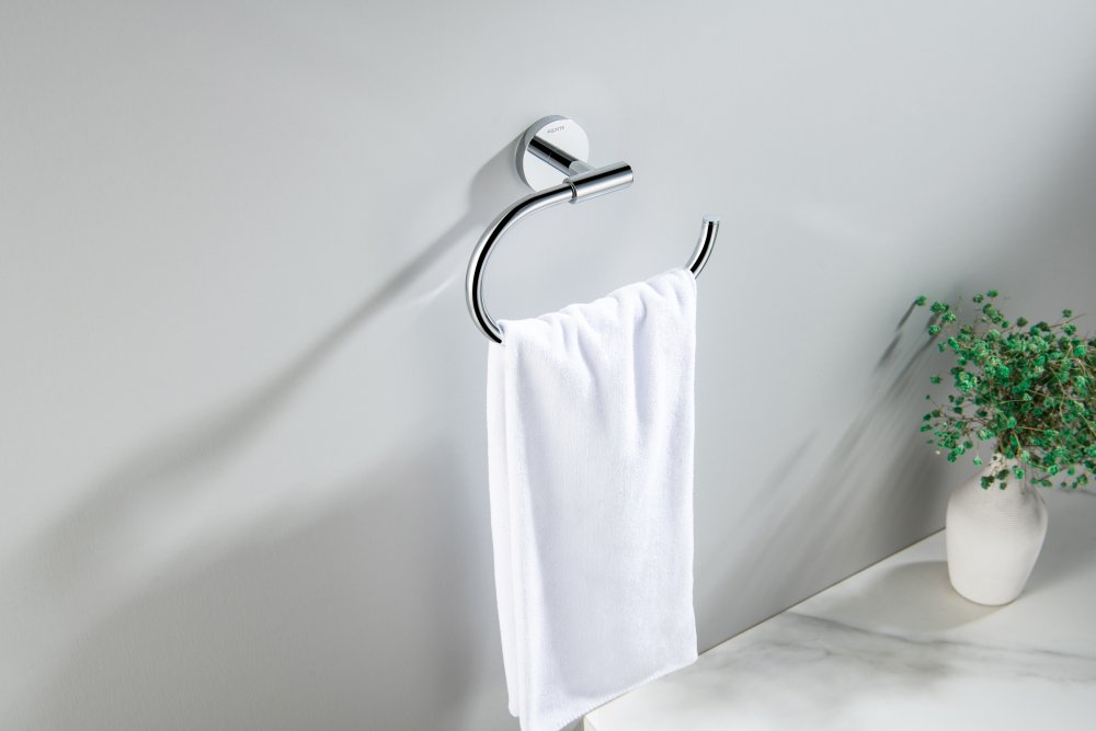 Полотенцедержатель Aquanet Оберон овальный хром AQ4221CR