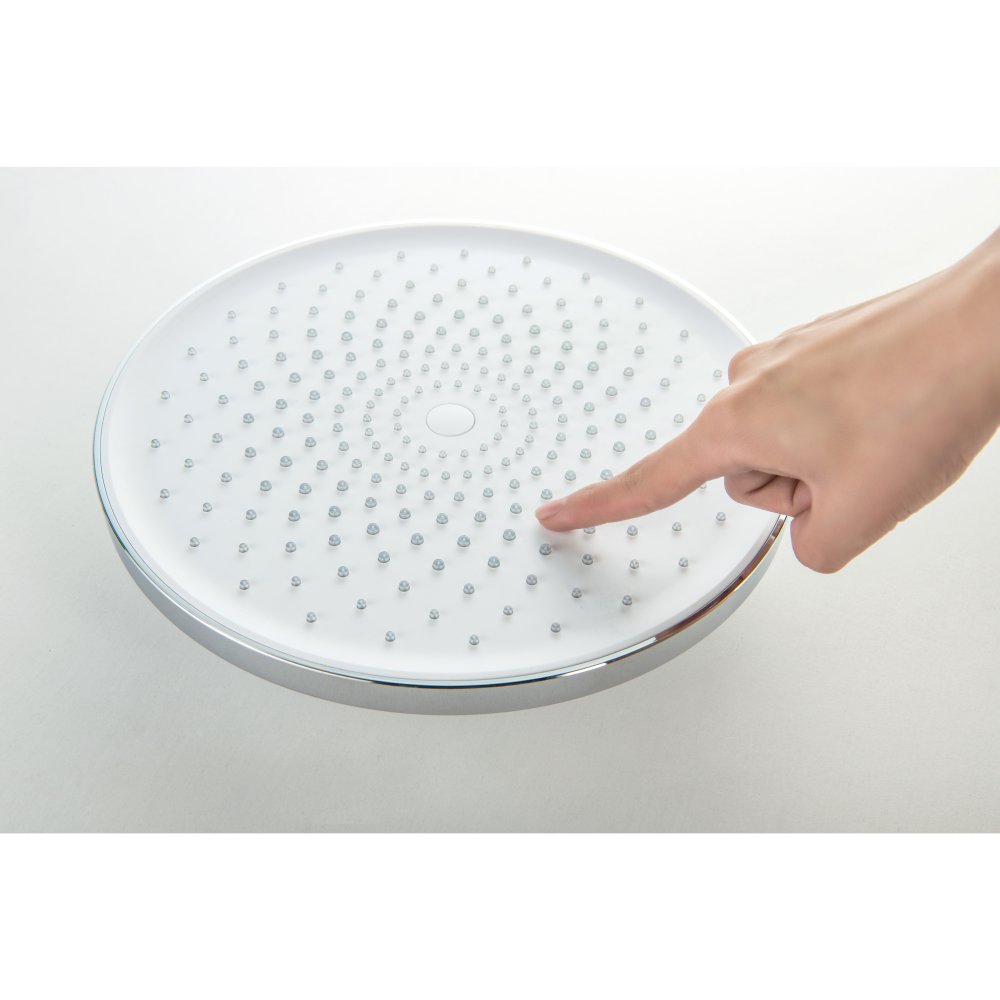 Душевая система Aquanet Лугано AQ2740CR со смесителем для ванны 255 мм хром AQ2740CR