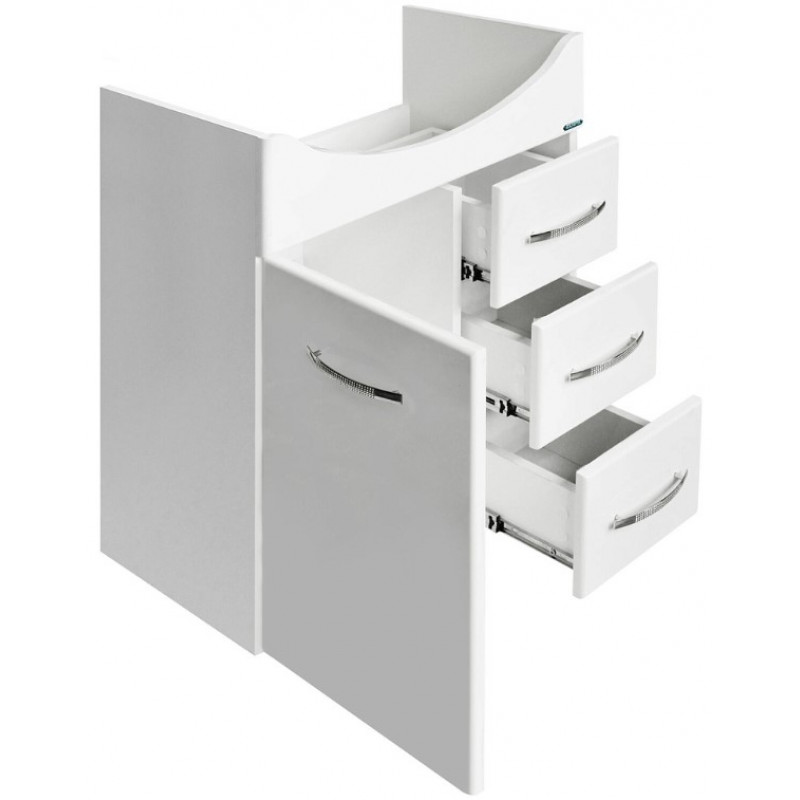 Комплект Тумба напольная Dreja Лагуна/3 с умывальником Лагуна 65 SET_Лагуна-3/Лагуна-65