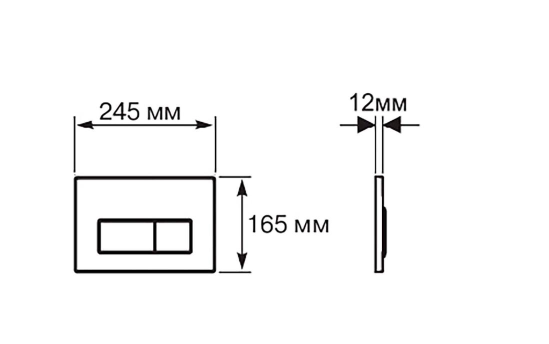Комплект инсталляции AQUATEK ВЕГА-1905-014 рама INS-0000012 кнопка KDI-0000014 унитаз AQ1905-00