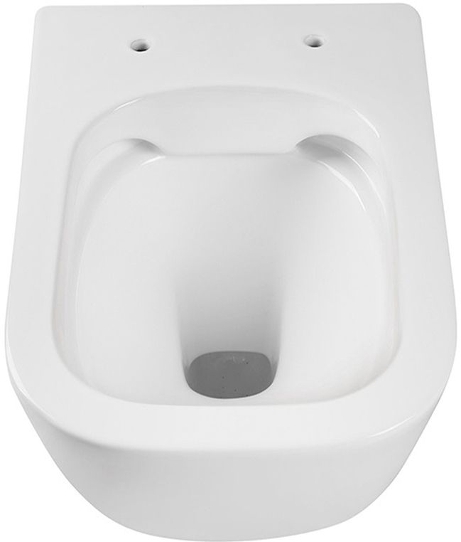 Унитаз подвесной безободковый Aquanet Дива 510х350х360 мм сиденье микролифт AQ2012-00