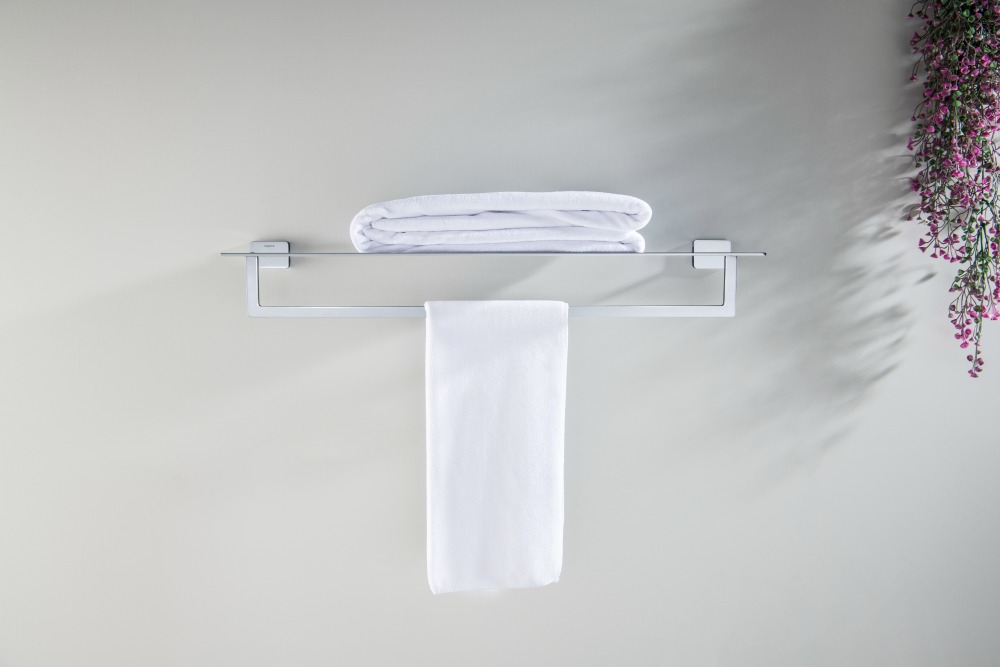 Полка для полотенец Aquatek Libra хром AQ4315CR