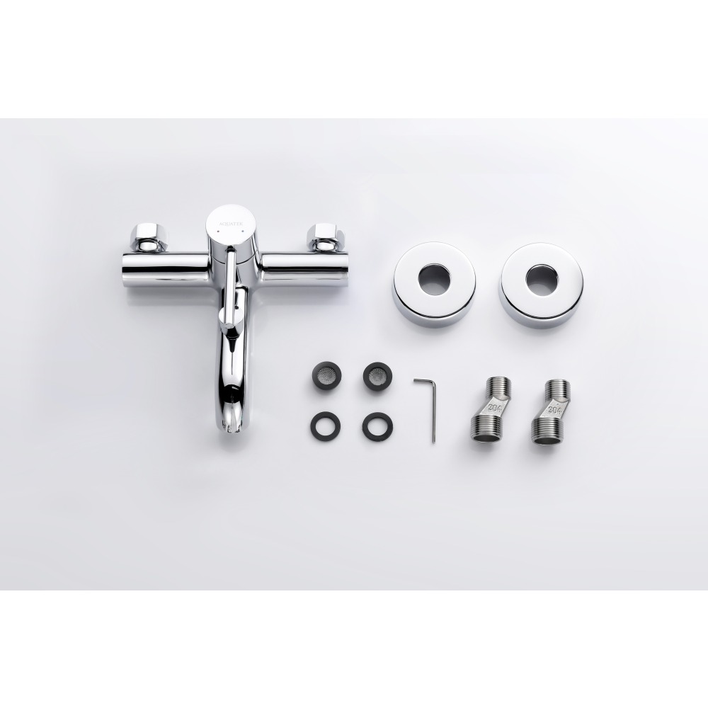 Смеситель для ванны Aquanet Европа AQ1340CR хром AQ1340CR