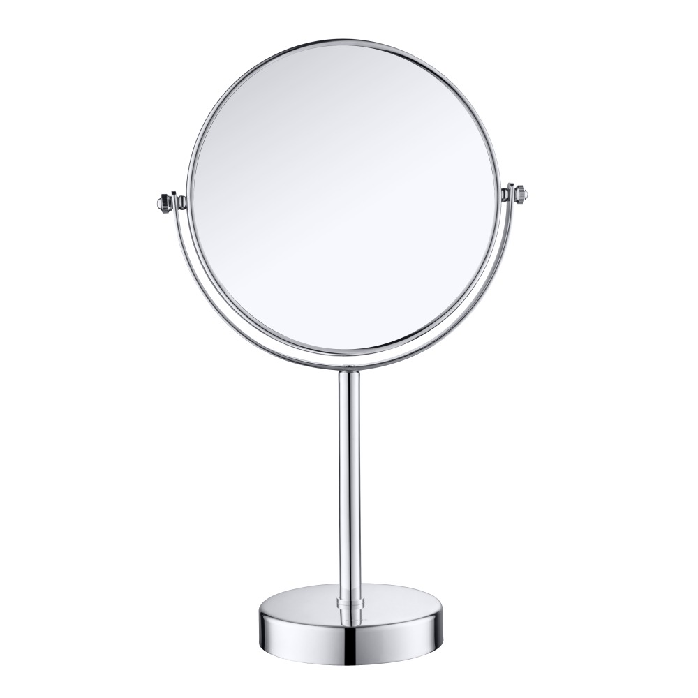 Зеркало косметическое настольное Aquanet 3x увеличение хром AQ4913CR