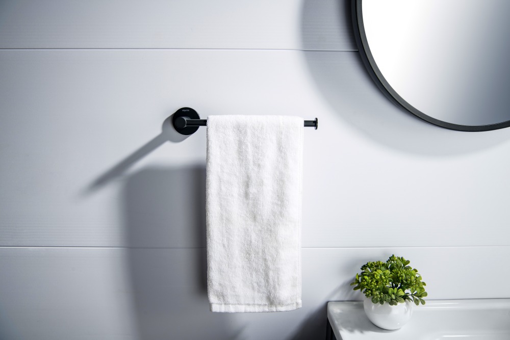 Полотенцедержатель Aquanet Europa матовый черный AQ4119MB