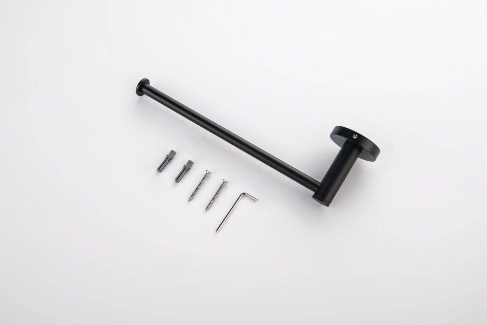 Полотенцедержатель Aquanet Europa матовый черный AQ4119MB