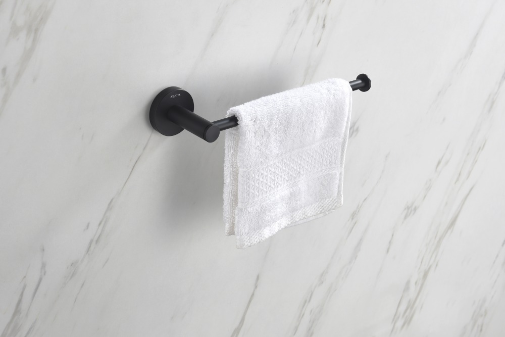 Полотенцедержатель Aquanet Europa матовый черный AQ4119MB