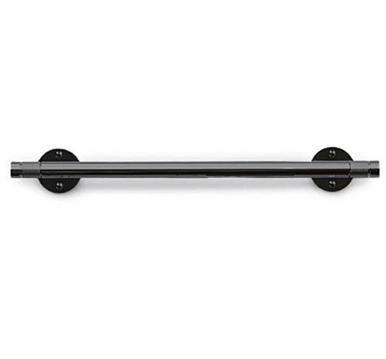 Полотенцедержатель одинарный Bertocci Officina 01 300 мм черный матовый 12775110800