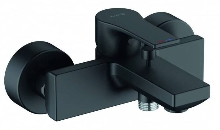 Смеситель для ванны и душа Kludi ZENTA SL черный матовый 486703965