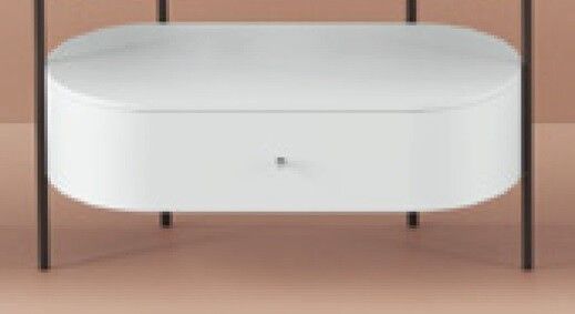 Ящик выдвижной Artceram Flair 4.0 для металлической консоли 89x42x21,5 см цвет белый матовый ACM03805