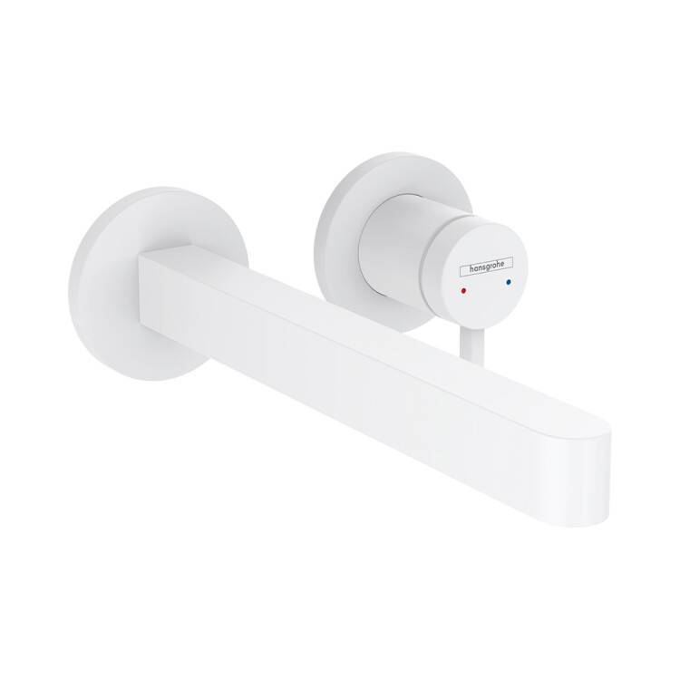 Смеситель для раковины Hansgrohe Finoris 230 однорычажный белый матовый 76050700