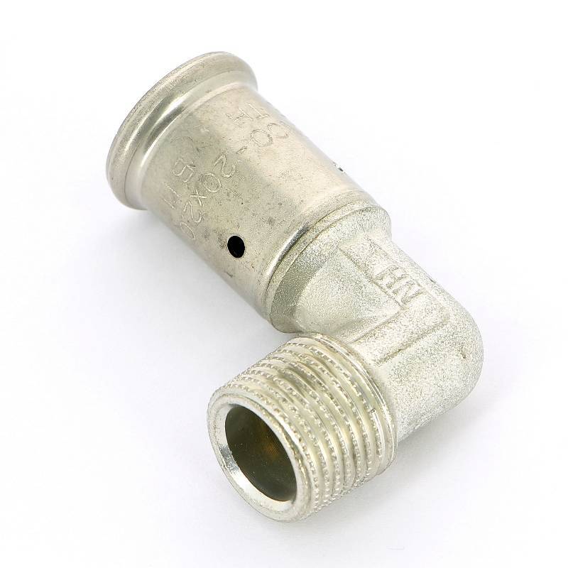 Угольник пресс Henco с наружной резьбой 20 x 1/2 5P-2004