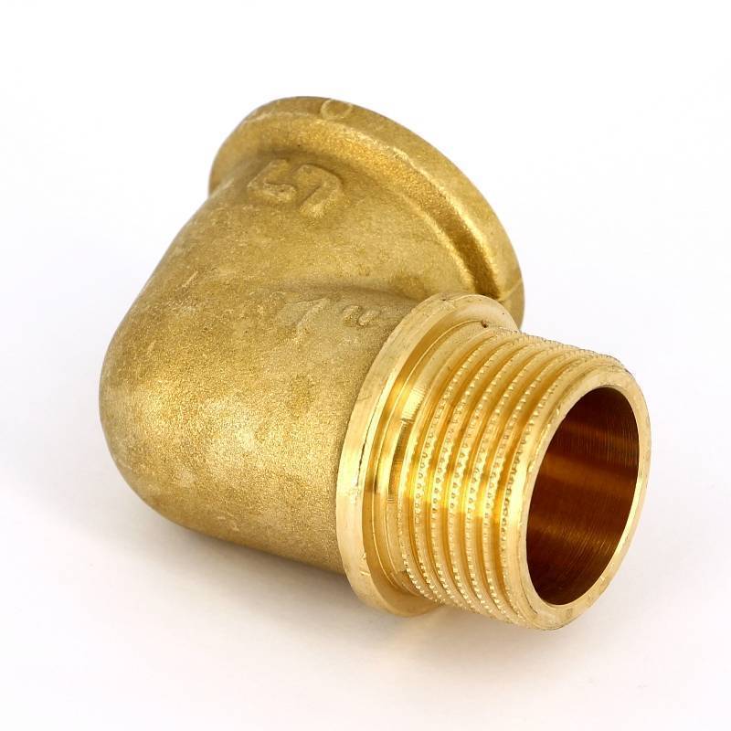 Угол 90° НВ Uni-Fitt 1 латунный с упором 612G4400