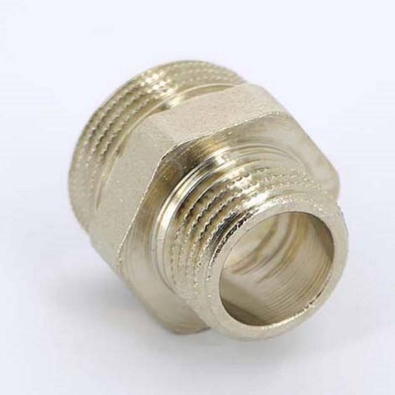 Ниппель редукционный Uni-Fitt 1 1/2x1 никелированный 600N6400