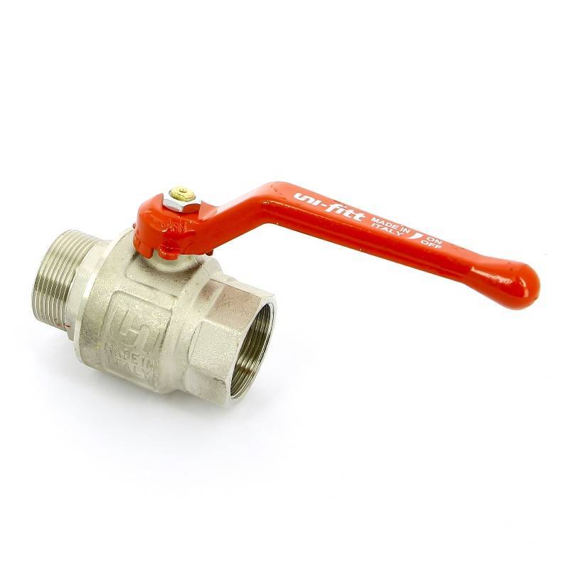 Кран шаровой полнопроходной Uni-Fitt Etalon рычаг 1 1/2 НВ 111L6000