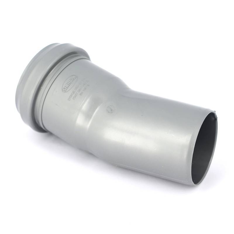 Отвод канализационный Sinikon Стандарт 50 мм 15° 504025.R