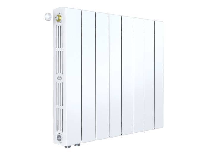 Радиатор биметаллический Rifar SUPReMO Ventil 500 8 секций нижнее левое подключение 11587