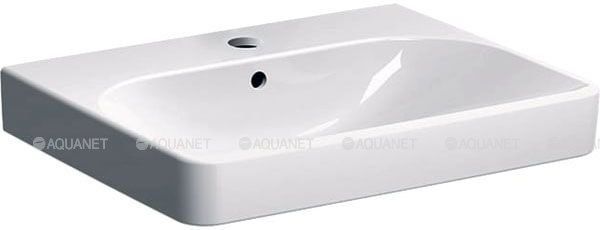 Раковина Geberit Smyle Square 60х48 см с отверстием под смеситель 500.229.01.1
