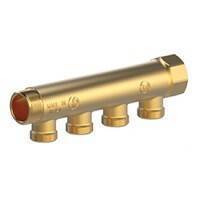 Коллектор сантехнический Giacomini R580 1x3/4E на 3 выхода R580CY053