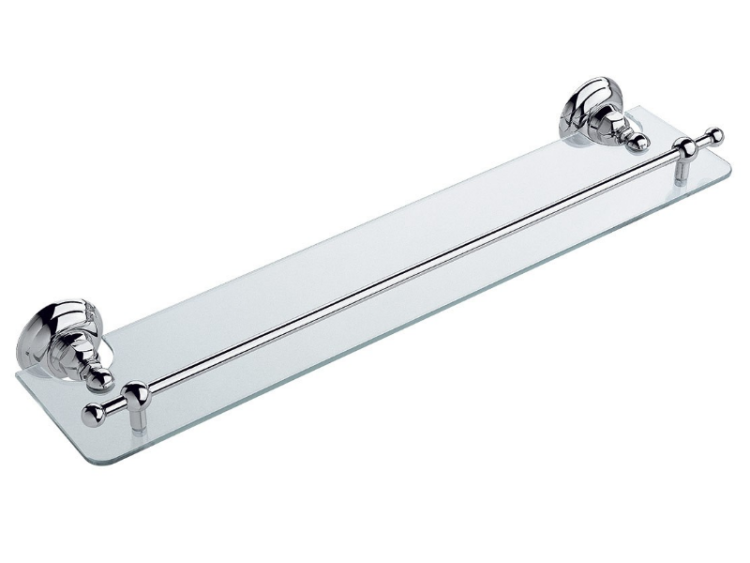 Полка Nicolazzi Classici Le Pietre 600x144 мм хром 1480CR