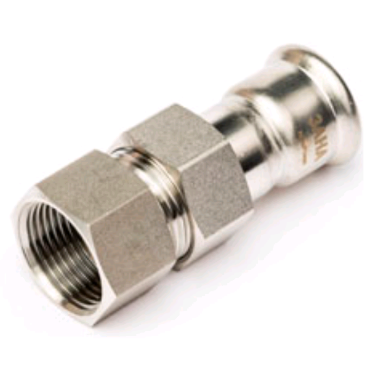 Сгон Sanha NiroSan ВПр-НР 35x1 1/4 нержавеющая сталь 691333GMVA351143