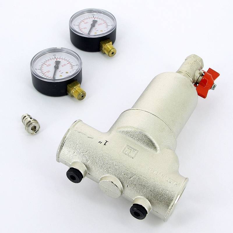 Фильтр промывной Itap 189 с двумя манометрами 1 189 1