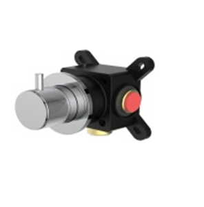 Вентиль-дивертор встраиваемый Splendy Passion на 2 потребителя с внутренней частью хром PA206UD2CR