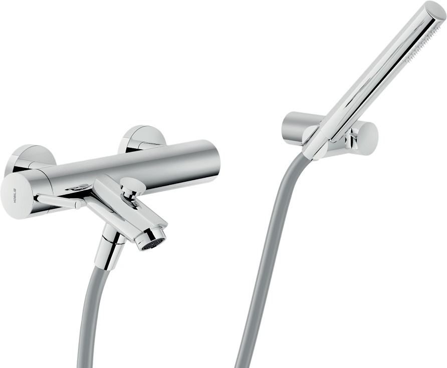 Смеситель для ванны Nobili LIVE с душем хром LV00110CR