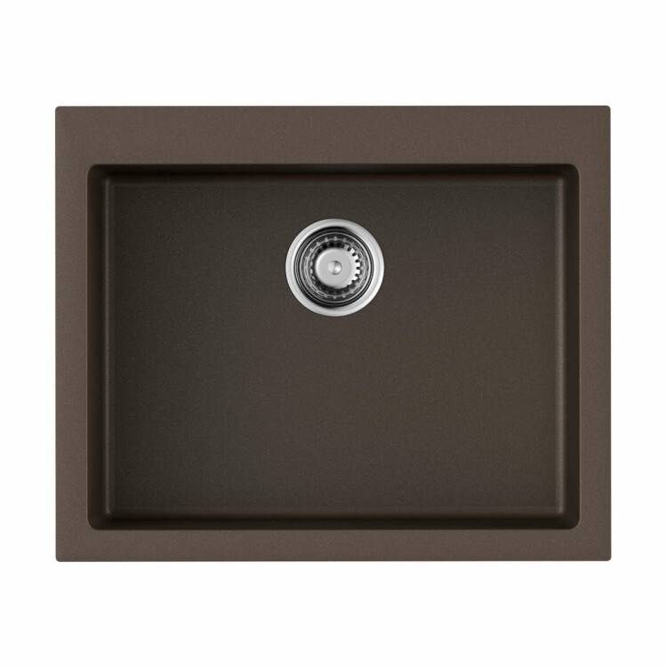 Кухонная мойка OMOIKIRI Bosen 61 610x500 мм темный шоколад 4991213