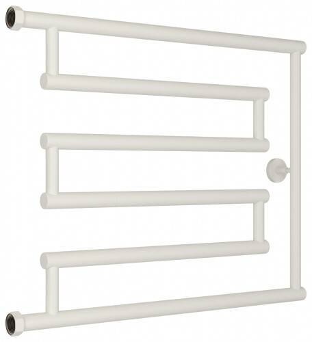 Полотенцесушитель водяной Сунержа High-Tech model L 660x528 мм белый матовый 30-4052-5065