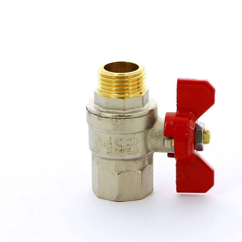 Кран шаровой Tiemme SCIROCCO НВ бабочка 1/2 2310003