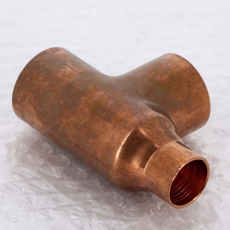 Тройник медный Viega под пайку 35х35х22 мм 121235