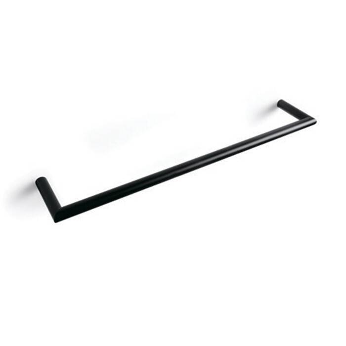 Полотенцедержатель одинарный Bertocci Trecento 300 мм черный матовый 12548160800