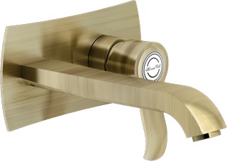 Смеситель для раковины TopZero Sofi 200 мм внешняя часть бронза SI98198/1BR