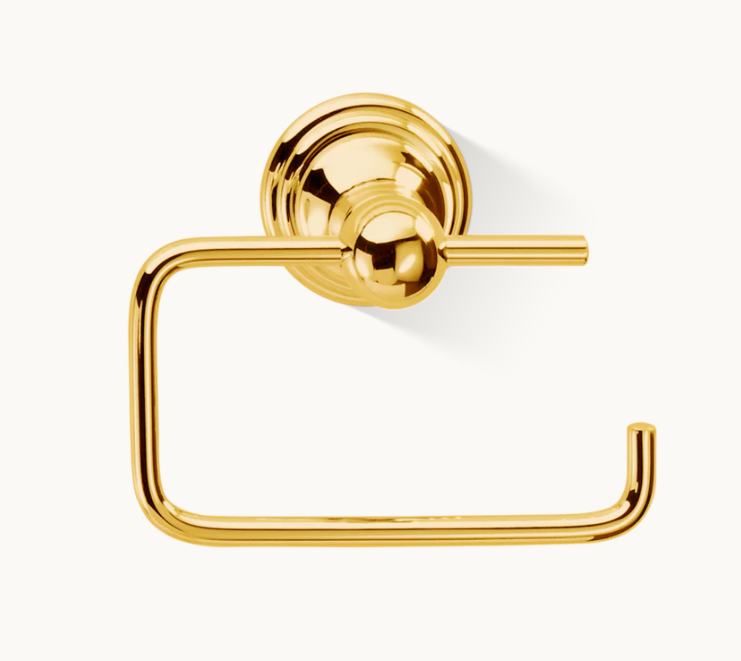 Бумагодержатель Decor Walther CLUB без крышки цвет Gold 0510820