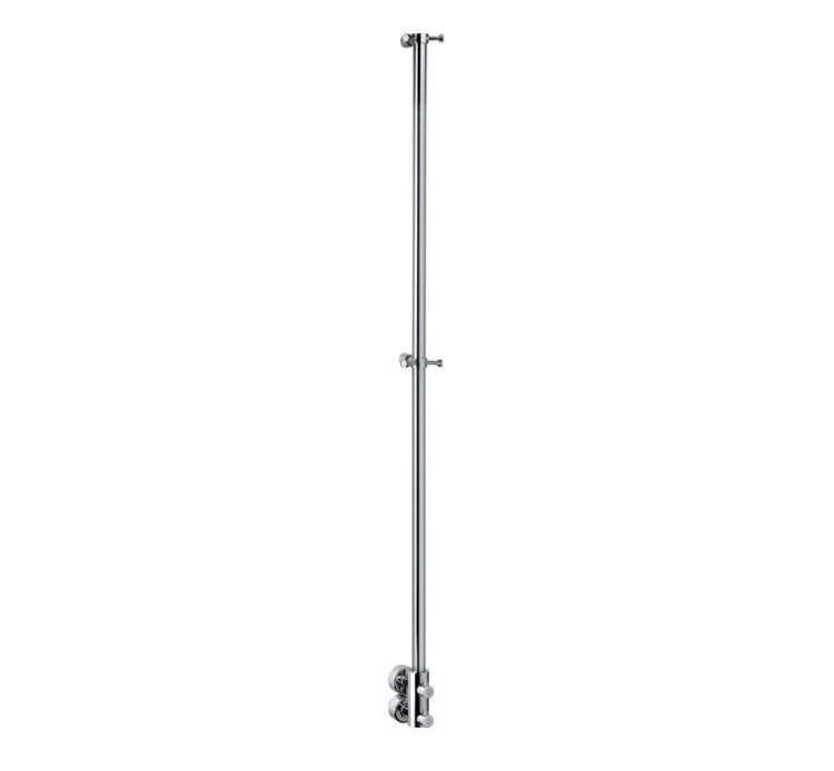 Полотенцесушитель водяной Margaroli Arcobaleno 1650 мм Brushed Black Chrome 416LBBCR