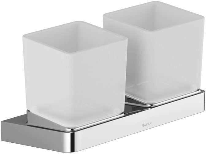 Держатель с двумя стаканами Ravak 10° TD 220.00 X07P322