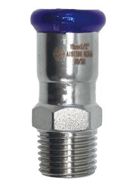 Муфта переходная Högert 28x3/4 Н нержавеющая сталь SS5200705