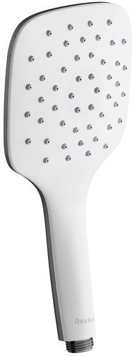 Лейка душевая RAVAK Air 959.10 1 режим 120 мм белая X07P351