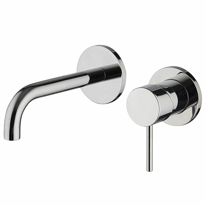 Смеситель для раковины FIMA Carlo Frattini Spillo Up настенный хром F3051NX9CR