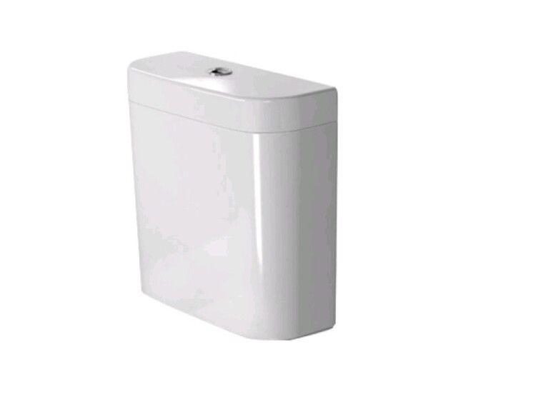 Сливной бачок Duravit Happy D.2 395x160 мм белый 0934000005