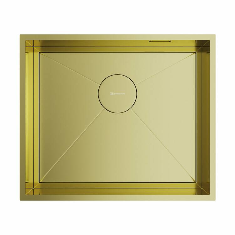 Кухонная мойка OMOIKIRI Kasen 53-U/IF 530x450 мм светлое золото 4993790