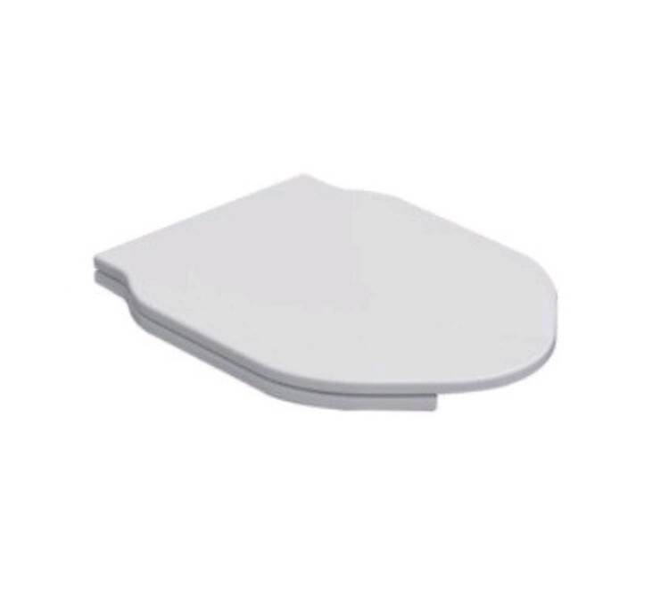 Сиденье для унитаза Globo AUSILIA AntiBac белый DS021
