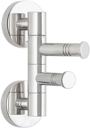 Держатель полотенец поворотный Сунержа Веер-2 88 мм черный хром 01-3010-2088