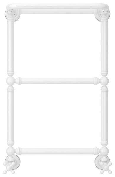 Полотенцесушитель водяной Сунержа Ренессанс 400x660 мм белый 12-0281-6640