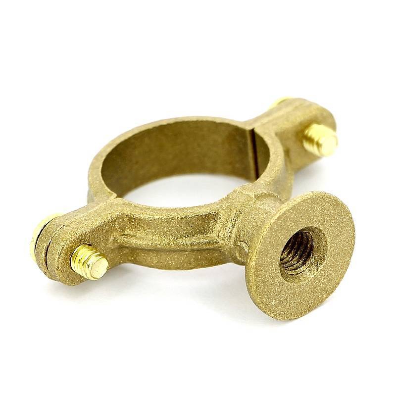 Хомут для труб декоративный Walraven BIS M6 22 мм латунь 0828022