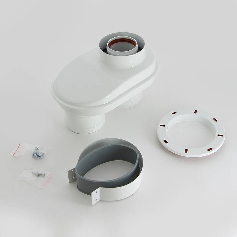 Адаптер Baxi универсальный для подключения раздельных труб 80/80 мм MT71413621