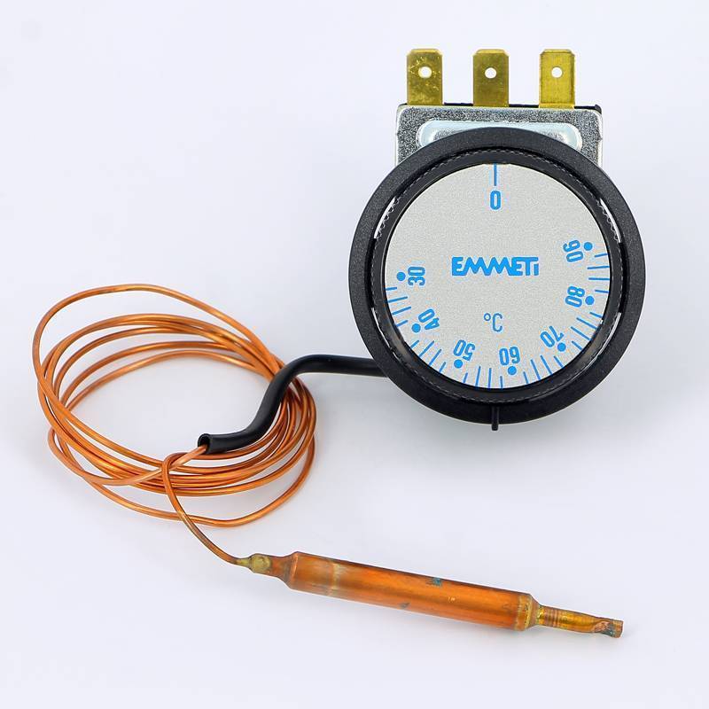 Термостат регулировочный капиллярный Emmeti 16 А 400 В капилляр 1000 мм 02016014