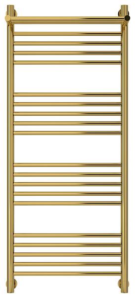 Полотенцесушитель водяной Сунержа Богема+ с 1 полкой 500x1200 мм золото 03-0223-1250